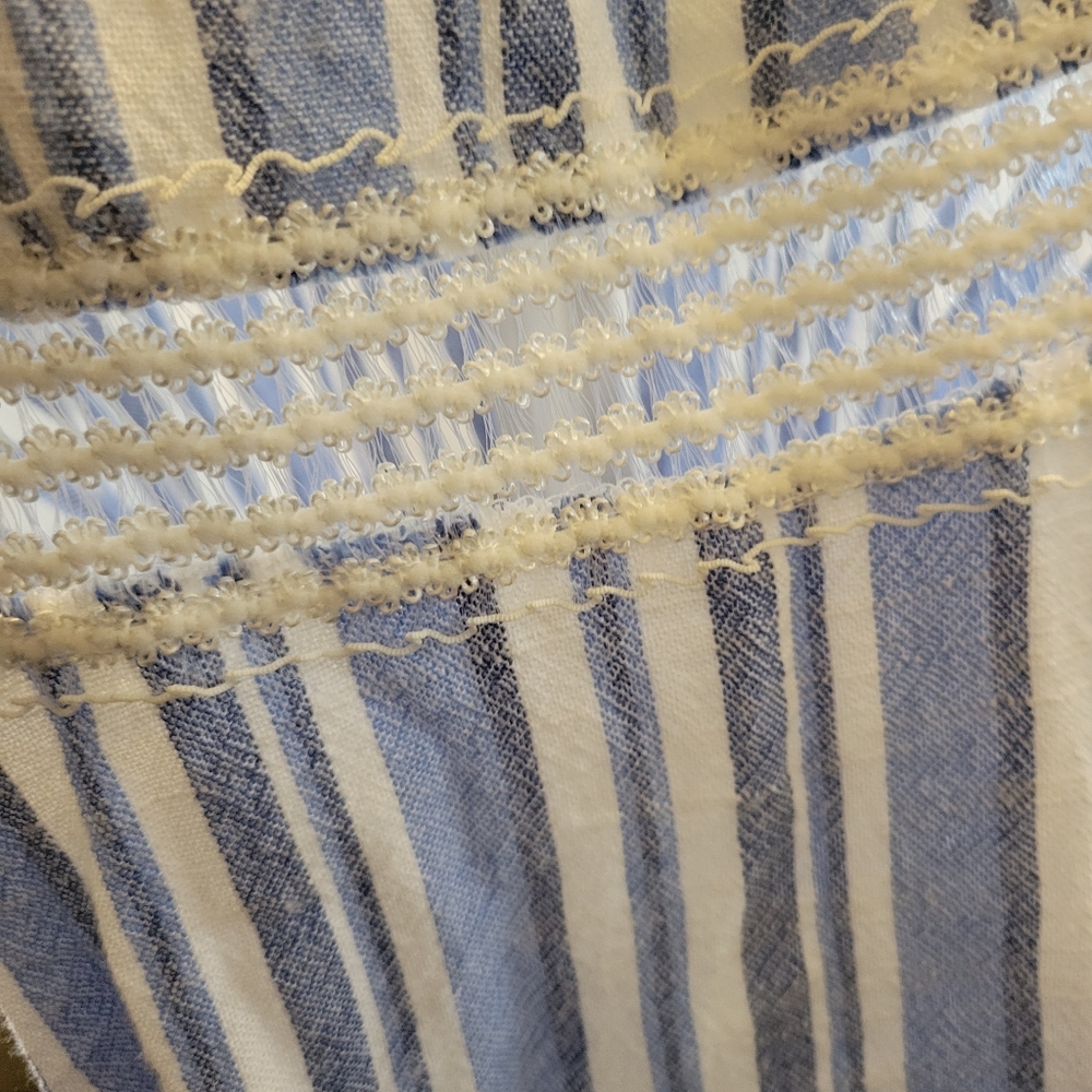 Speechless Blue and White Stripped Dress. Size XL (Junior) - Picture 3 of 5